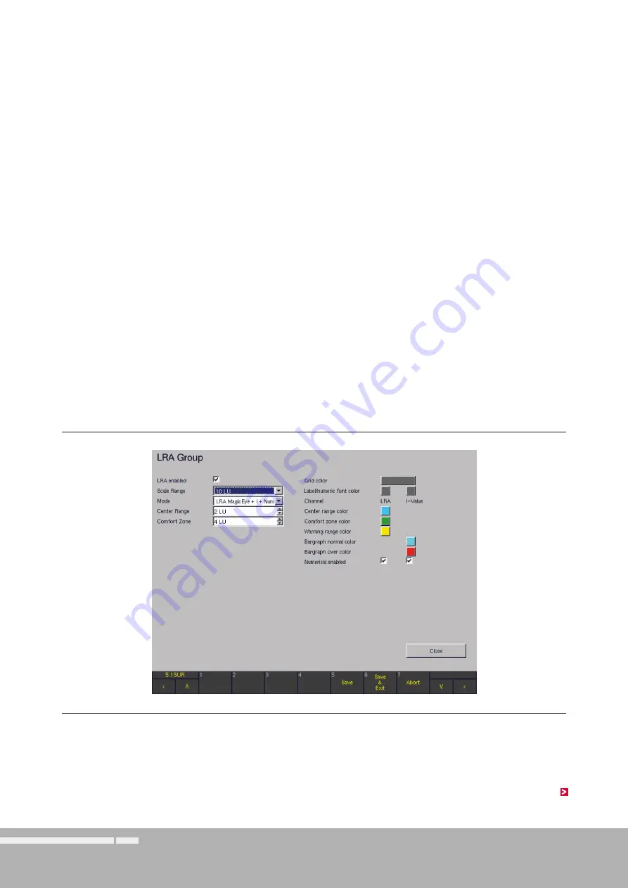 RTW SurroundMonitor 11900 Series Manual Download Page 322