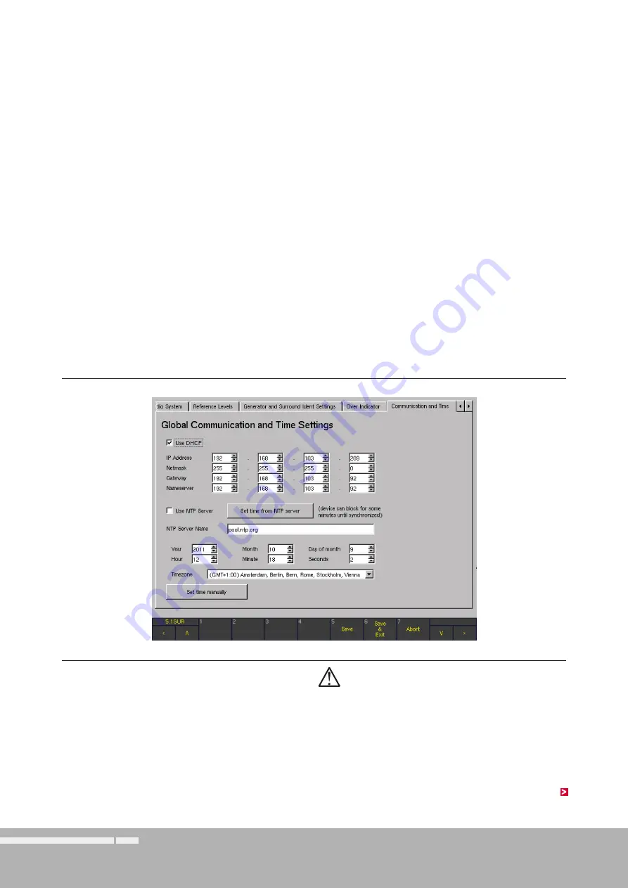 RTW SurroundMonitor 11900 Series Manual Download Page 332