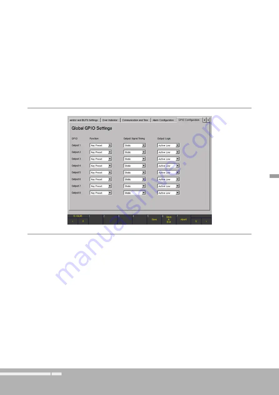 RTW SurroundMonitor 11900 Series Manual Download Page 339