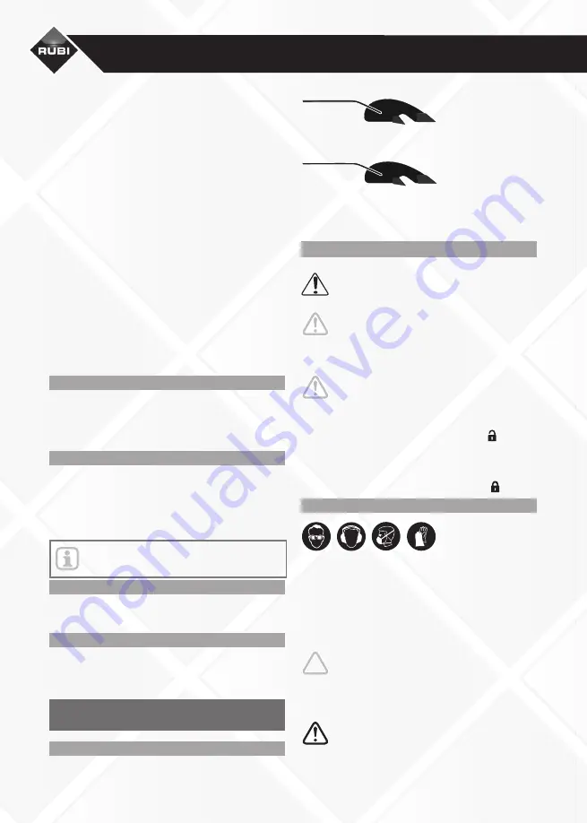 Rubi RUBISCRAPER-250 Manual Download Page 6