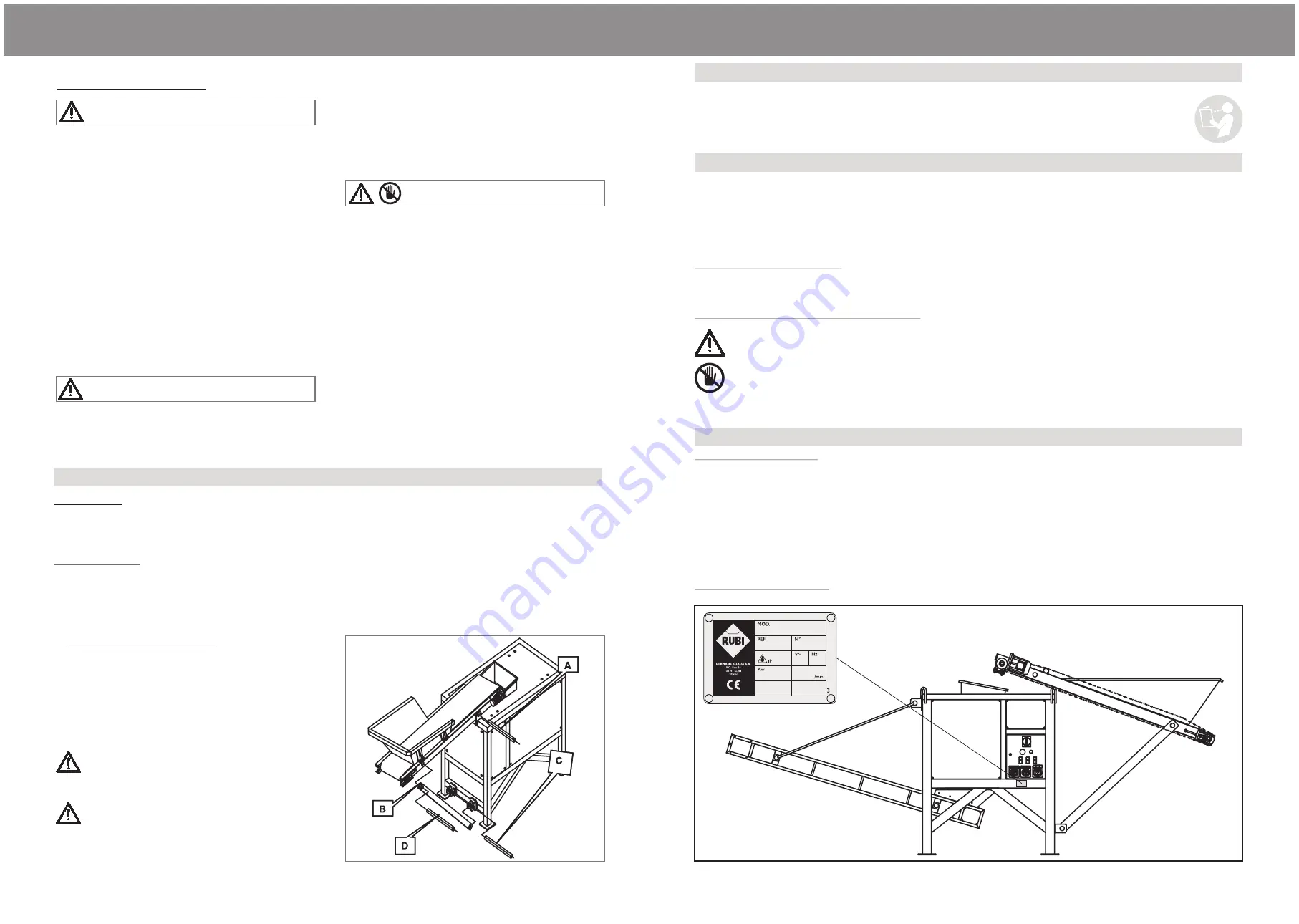 Rubi T-7500-M Instruction Manual Download Page 13