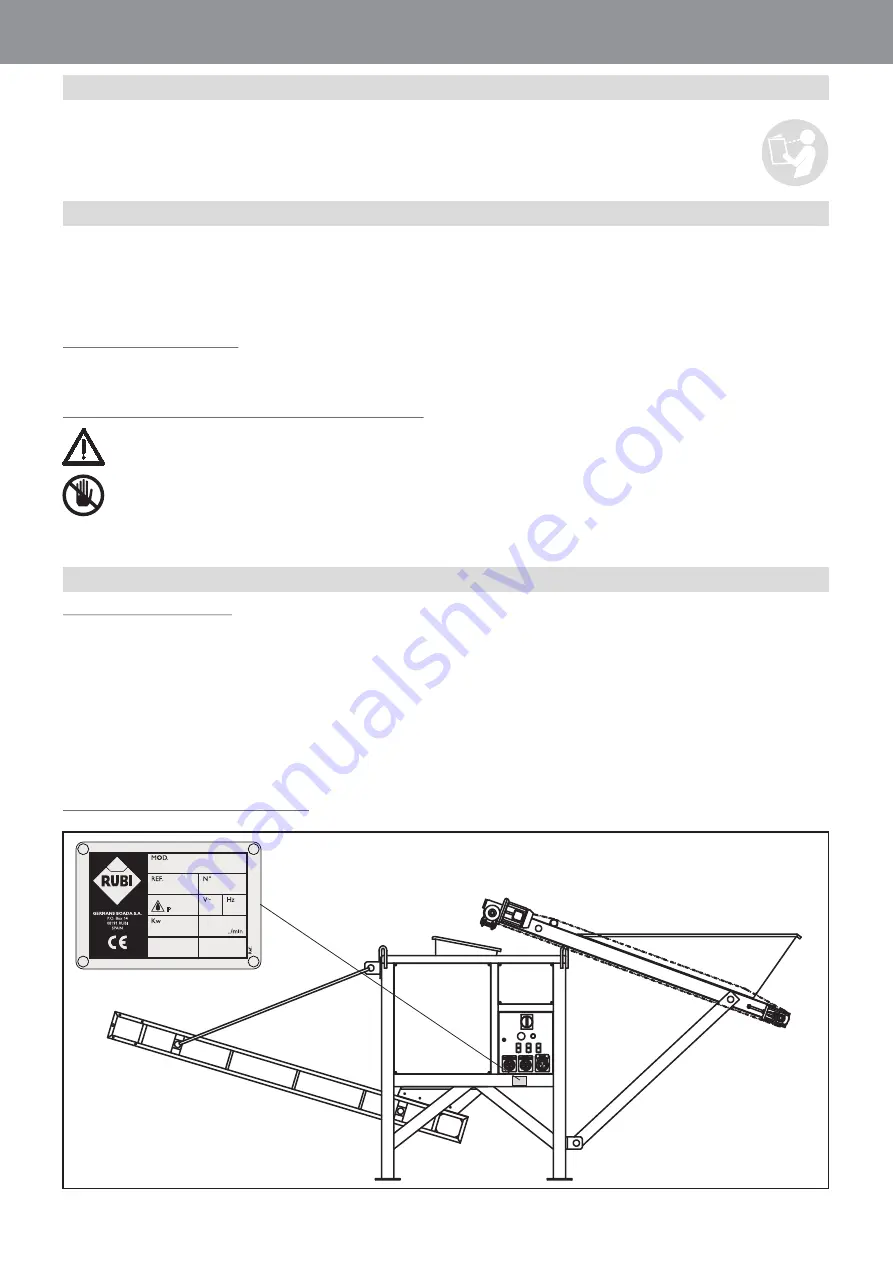 Rubi T-7500-M Instruction Manual Download Page 33