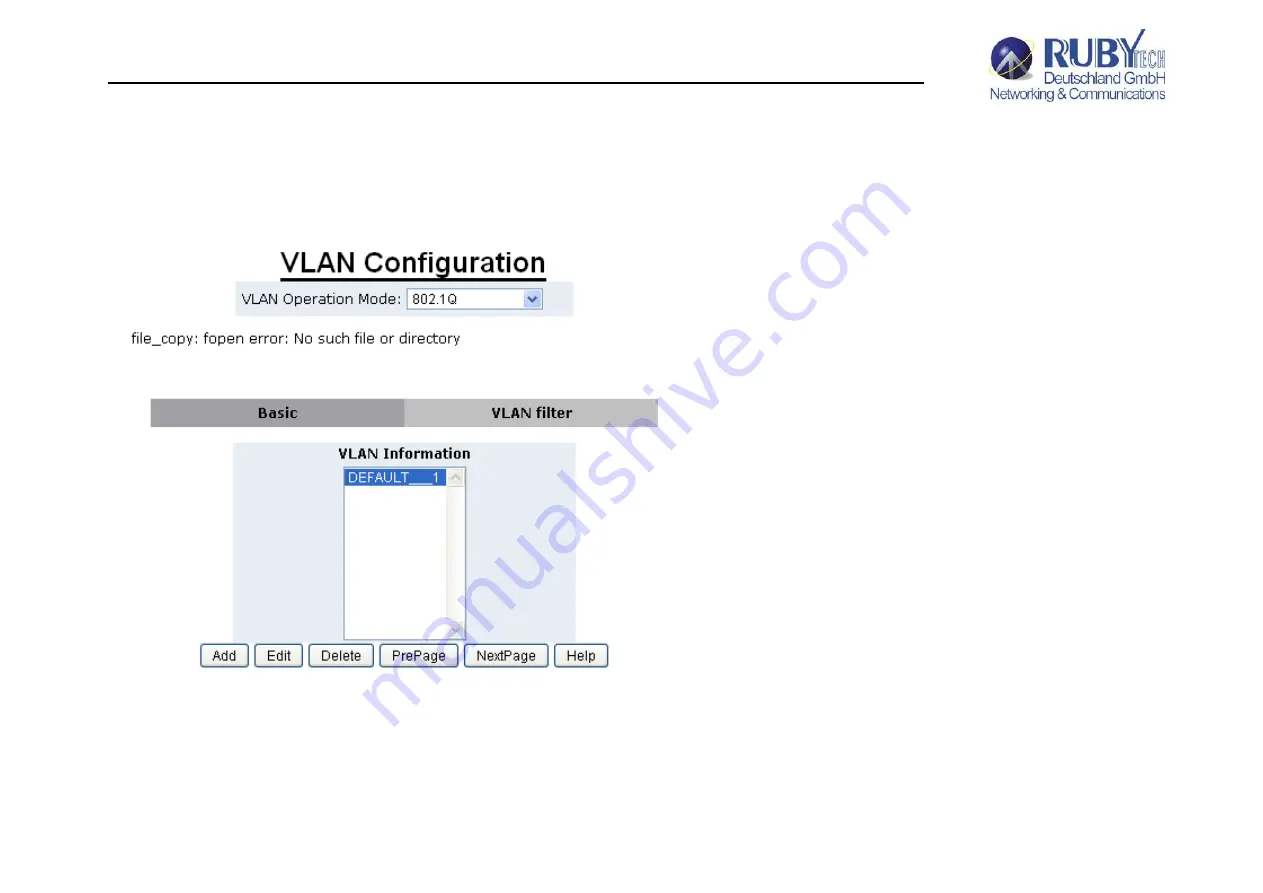 Ruby Tech VS-2400S User Manual Download Page 139