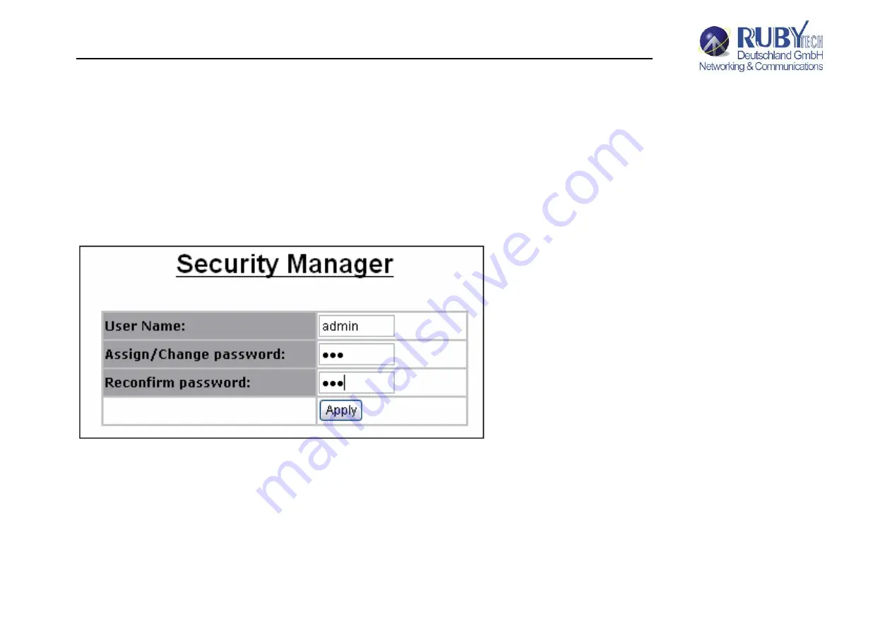 Ruby Tech VS-2400S User Manual Download Page 184