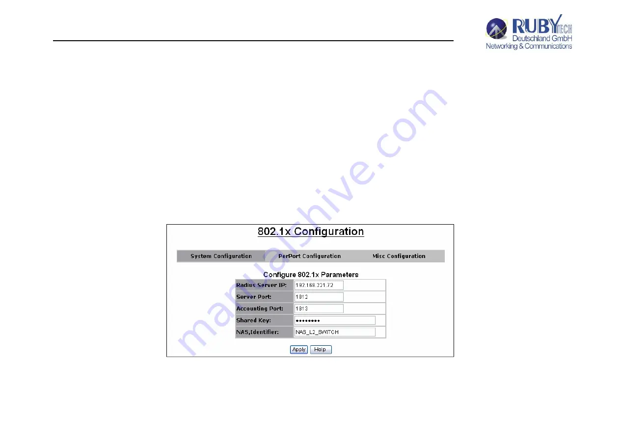 Ruby Tech VS-2400S User Manual Download Page 186