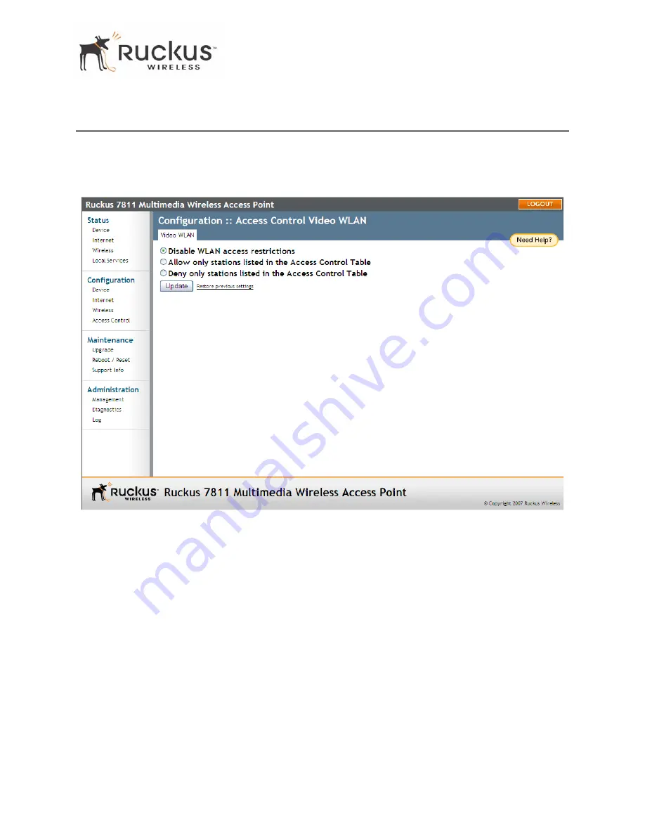 Ruckus Wireless MediaFlex 7111 User Manual Download Page 41