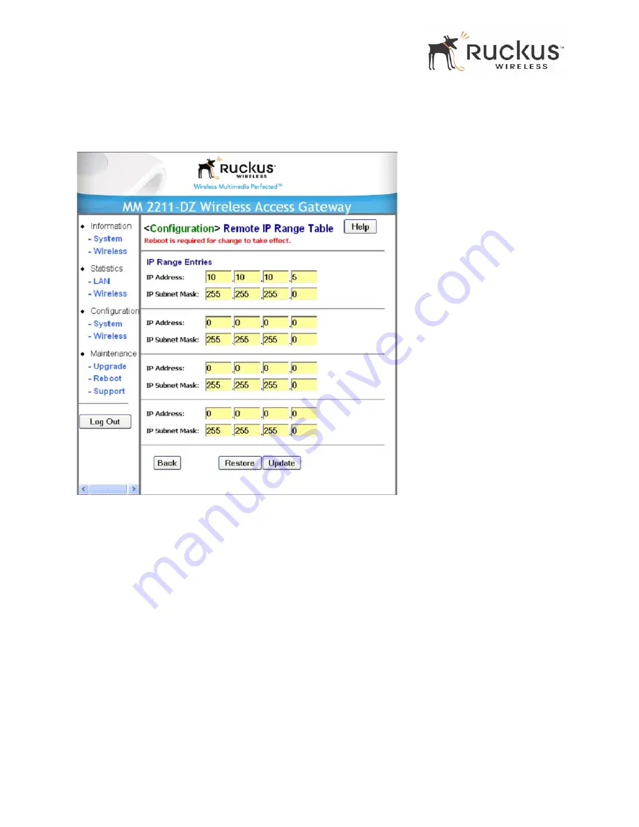 Ruckus Wireless MM2211 Скачать руководство пользователя страница 28