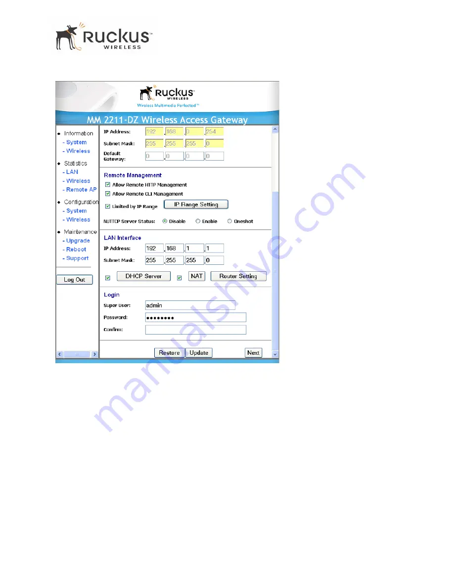 Ruckus Wireless MM2211 Скачать руководство пользователя страница 29