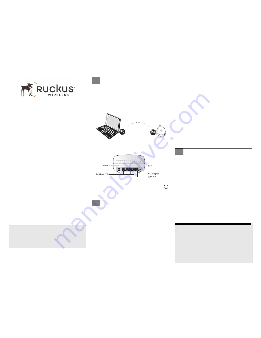 Ruckus Wireless ZF2925 Скачать руководство пользователя страница 1