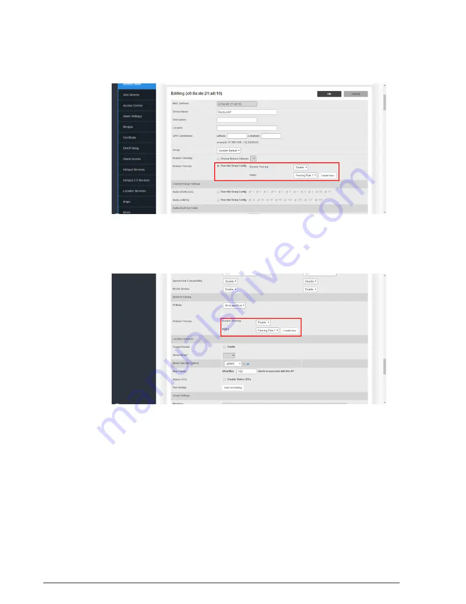 Ruckus Wireless ZoneDirector 1200 User Manual Download Page 136