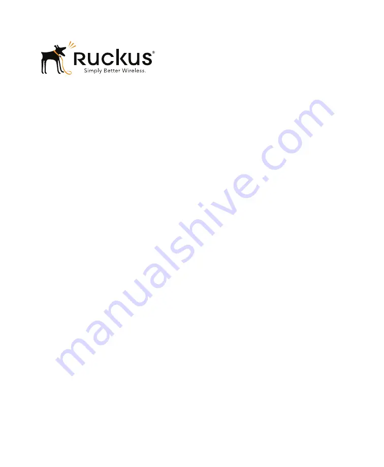 Ruckus Wireless ZoneDirector 3000 Скачать руководство пользователя страница 1