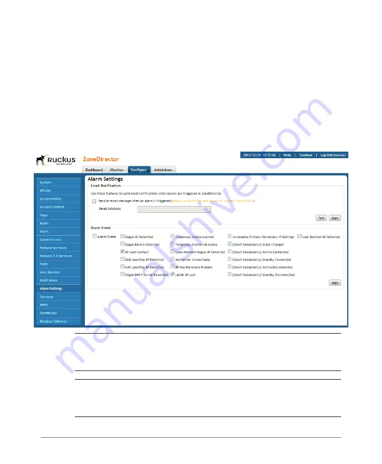 Ruckus Wireless ZoneDirector 3000 Скачать руководство пользователя страница 85