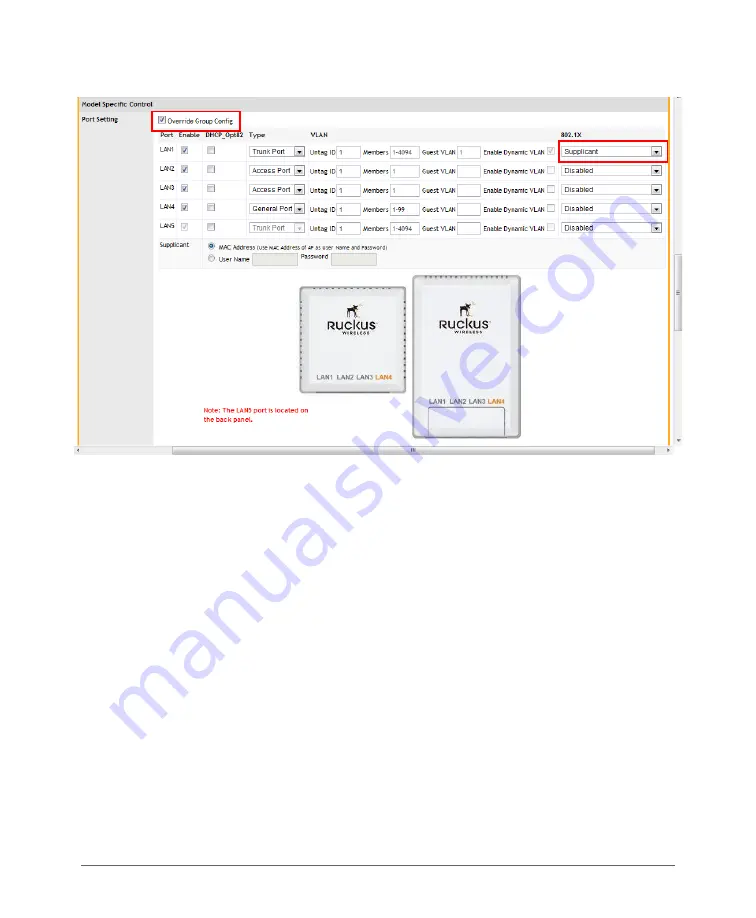 Ruckus Wireless ZoneDirector 3000 Скачать руководство пользователя страница 246