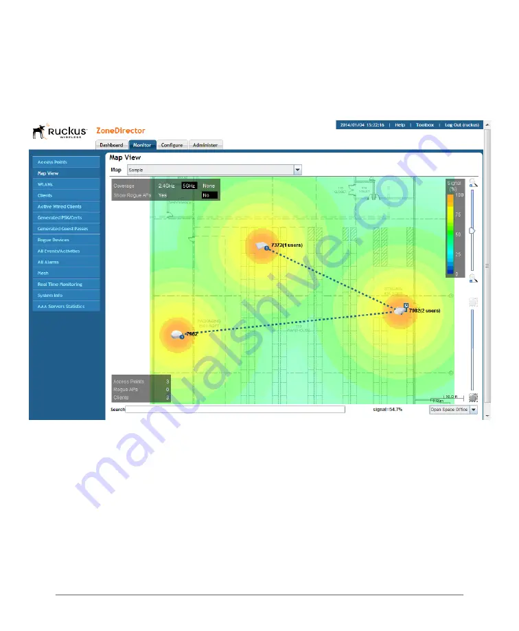 Ruckus Wireless ZoneDirector 3000 Скачать руководство пользователя страница 265