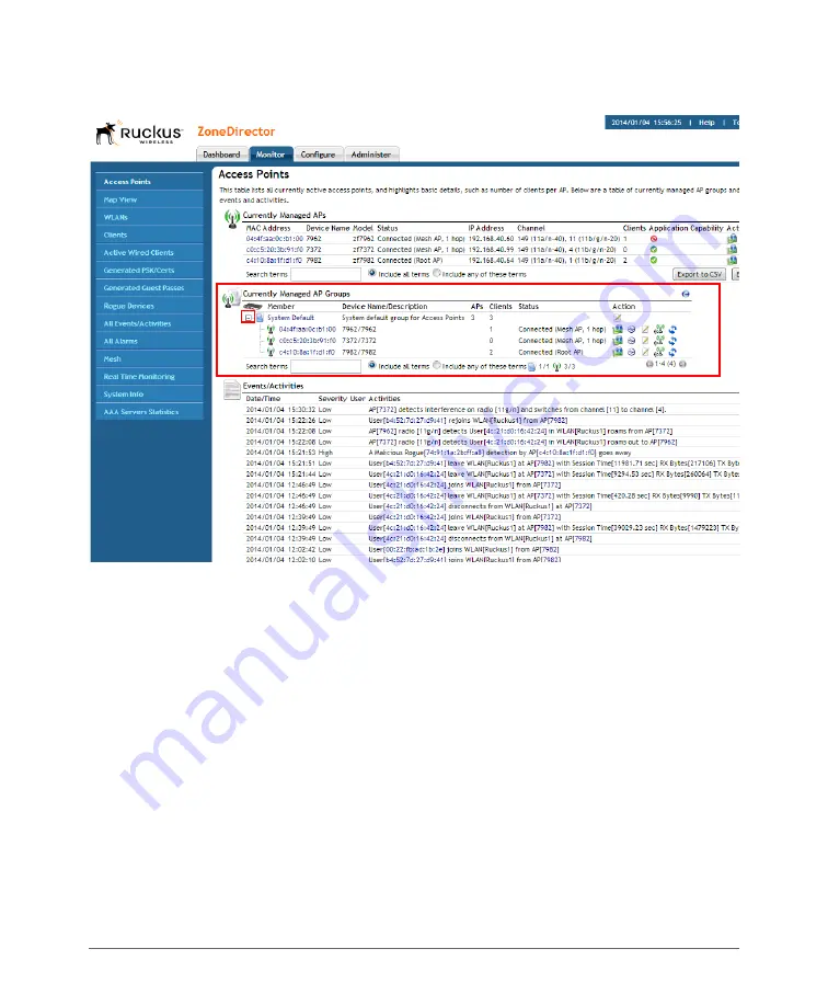 Ruckus Wireless ZoneDirector 3000 Скачать руководство пользователя страница 282