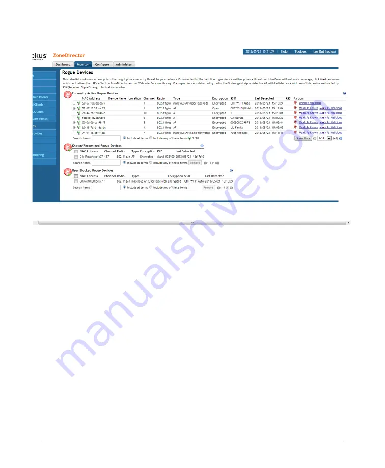 Ruckus Wireless ZoneDirector 3000 User Manual Download Page 294