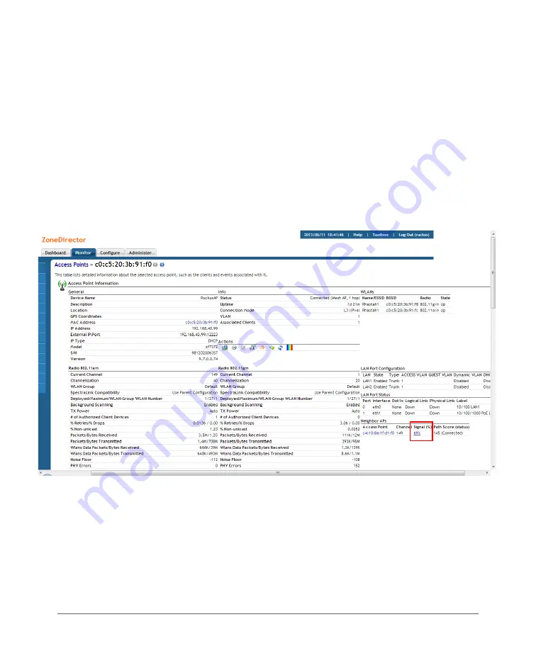 Ruckus Wireless ZoneDirector 3000 Скачать руководство пользователя страница 415