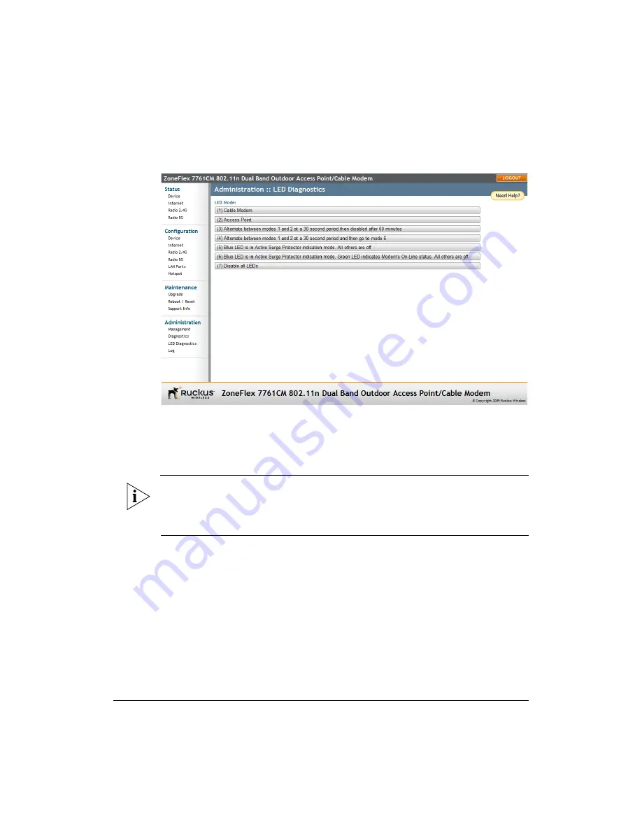 Ruckus Wireless ZoneFlex 7761-CM Installation Manual Download Page 61