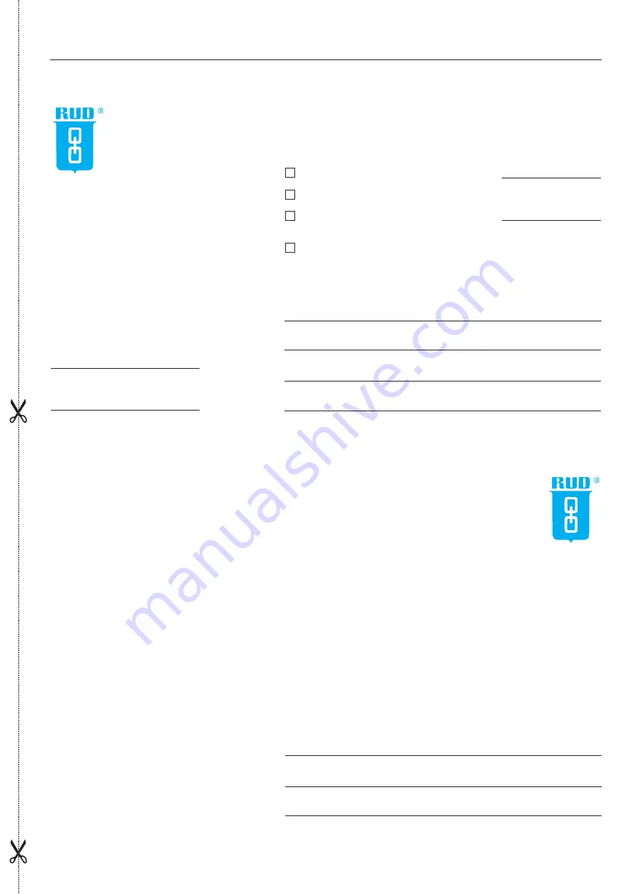 RUD RUDmatic Fitting Instruction Download Page 10