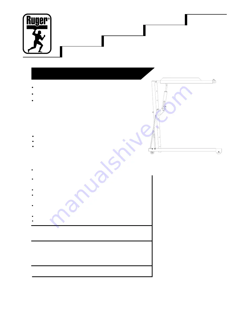 Ruger RC1000S Operator'S Manual Download Page 7