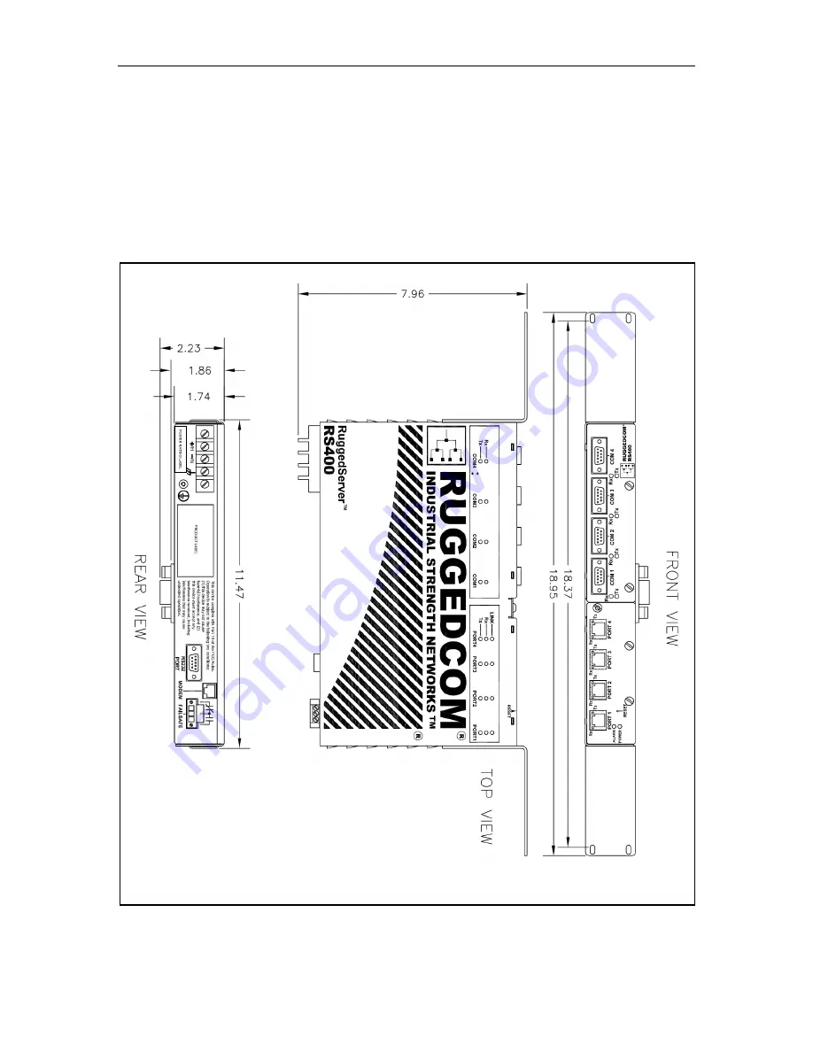 RuggedCom RuggedServer RS400 Скачать руководство пользователя страница 11