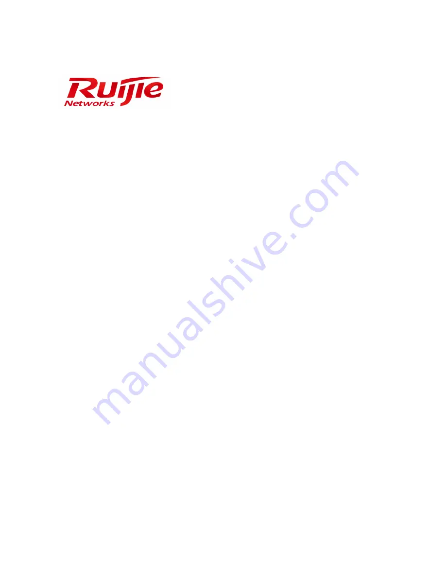 Ruijie RG-AP630 Directional Hardware  Installation And Reference Manual Download Page 1