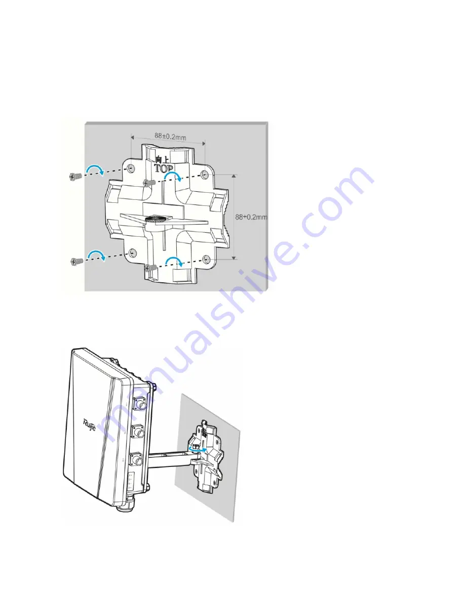 Ruijie RG-AP630 Directional Hardware  Installation And Reference Manual Download Page 13