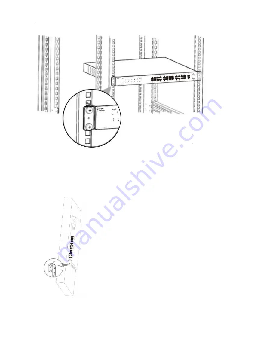 Ruijie RG-S1808 Hardware  Installation And Reference Manual Download Page 33