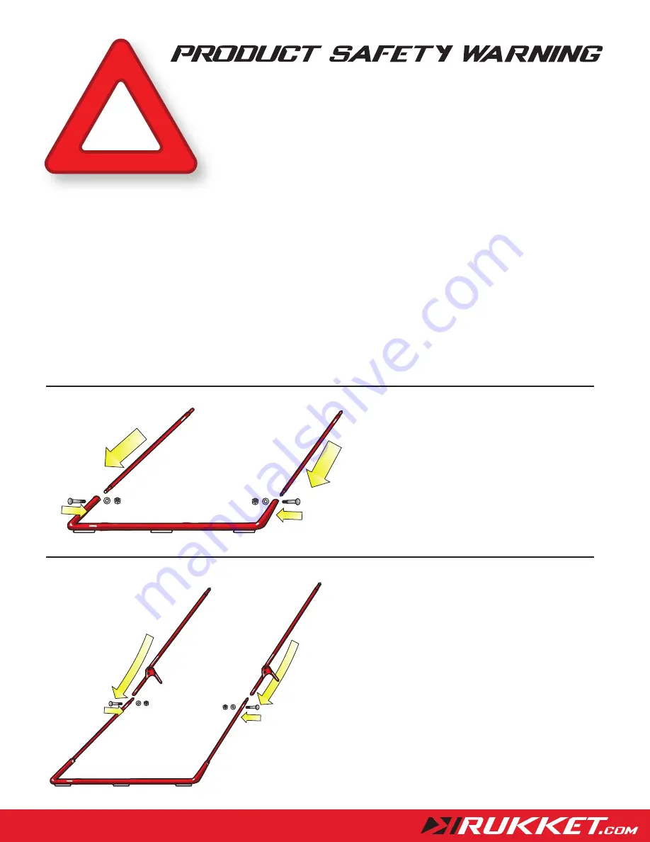 Rukket FAT BOY REBOUNDER Assembly Instructions Download Page 2