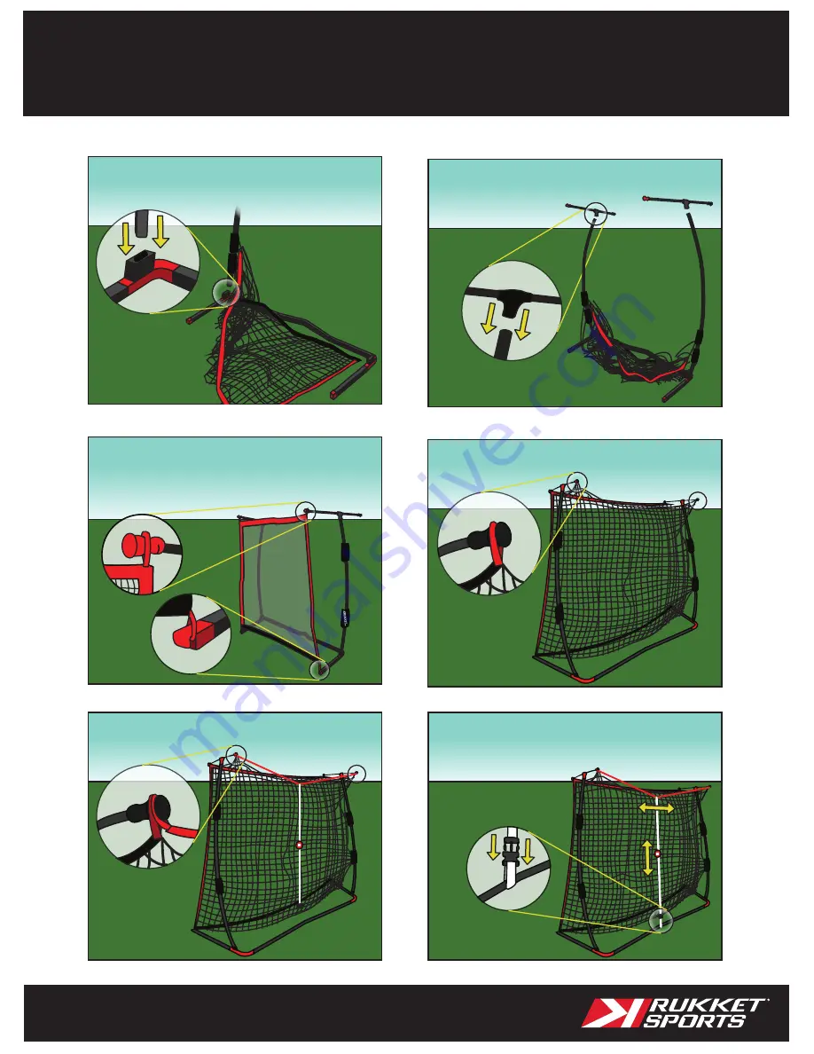 Rukket HAACK NET PRO Assembly Instructions Download Page 3