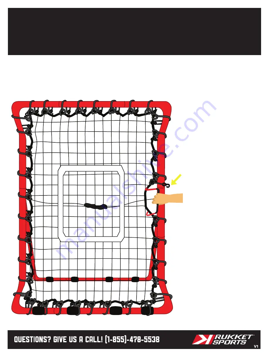 Rukket Rebounder Pro Assembly Instructions Manual Download Page 6