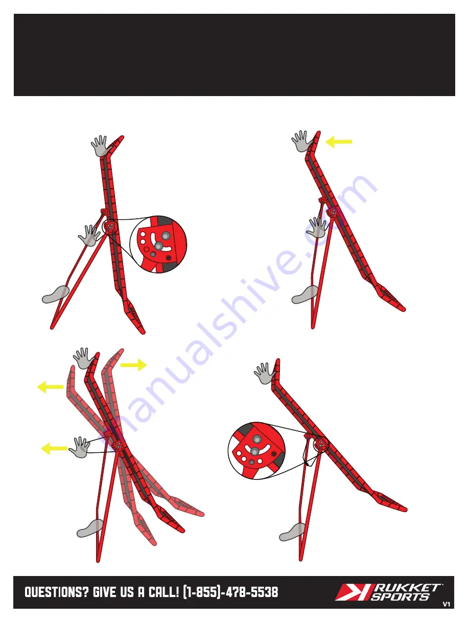 Rukket Rebounder Pro Assembly Instructions Manual Download Page 7