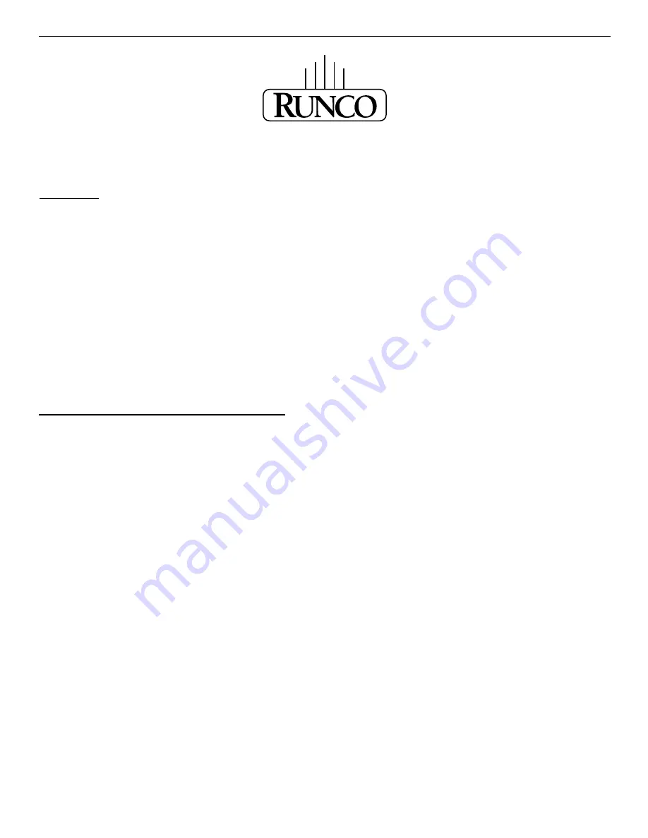 Runco DTV-947 Owner'S Operating Manual Download Page 51