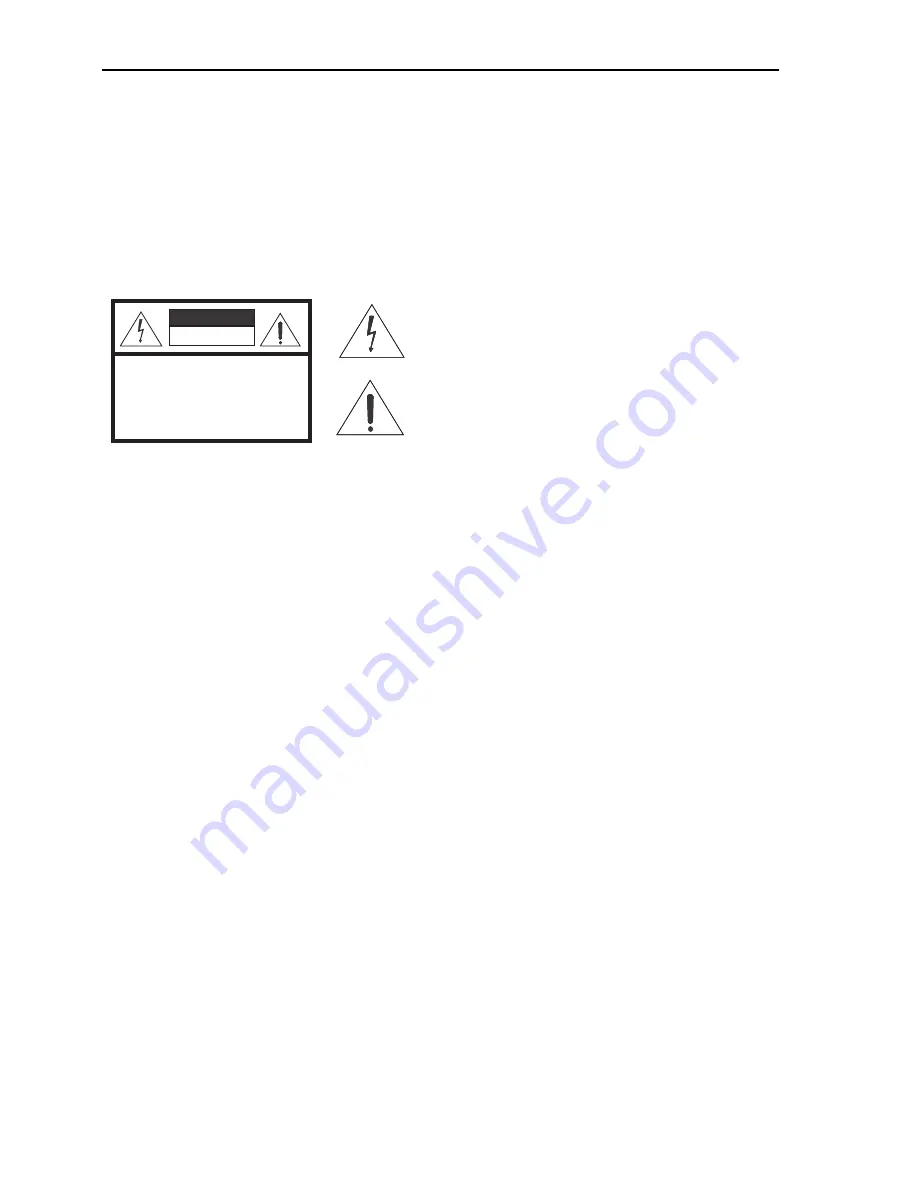 Runco Reflection CL-710 Owner'S Operating Manual Download Page 4