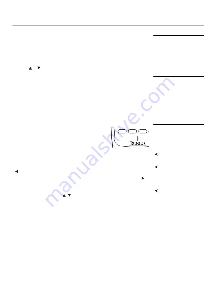 Runco Reflection CL-810 / SDC-1 Owner'S Operating Manual Download Page 45