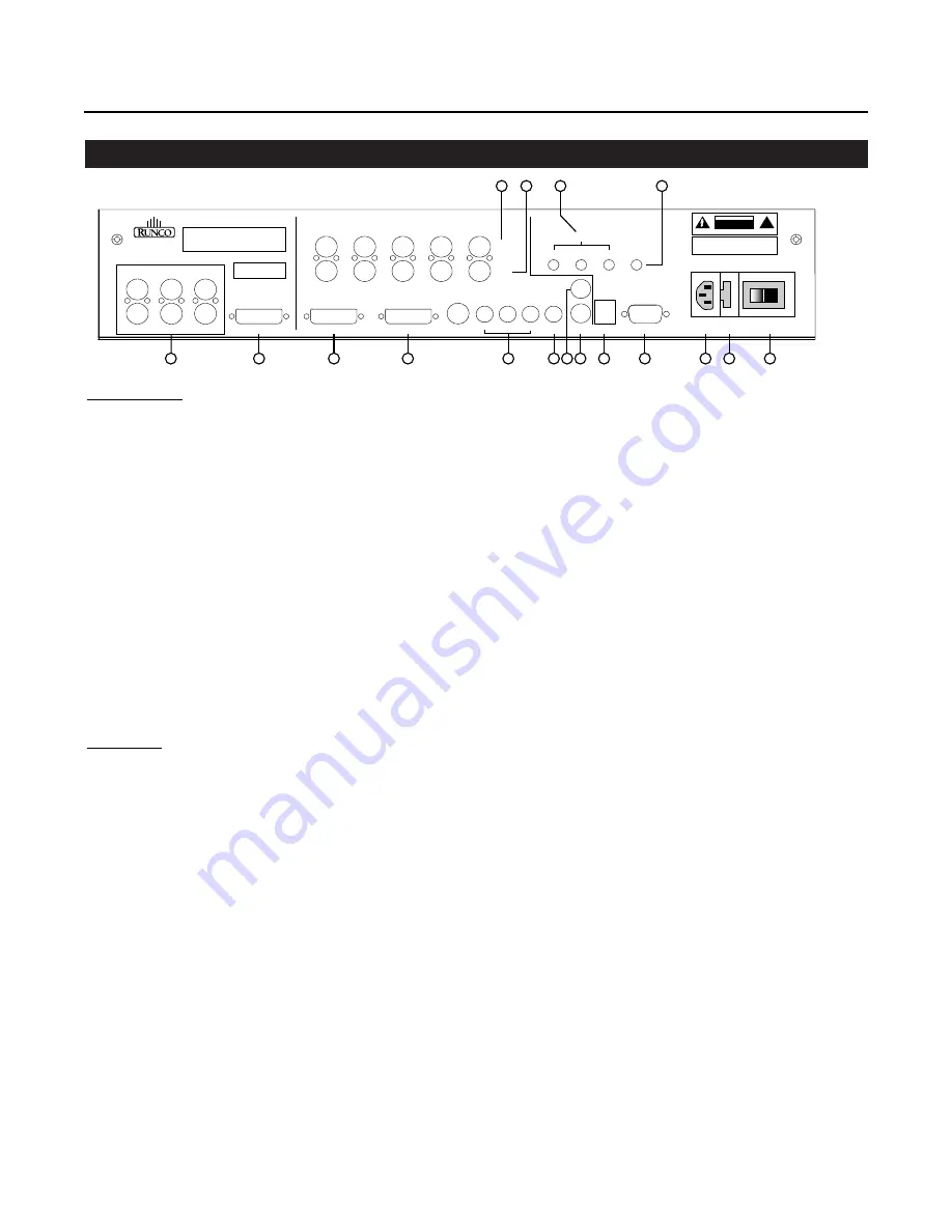 Runco Reflection VX-4000ci Owner'S Operating Manual Download Page 23