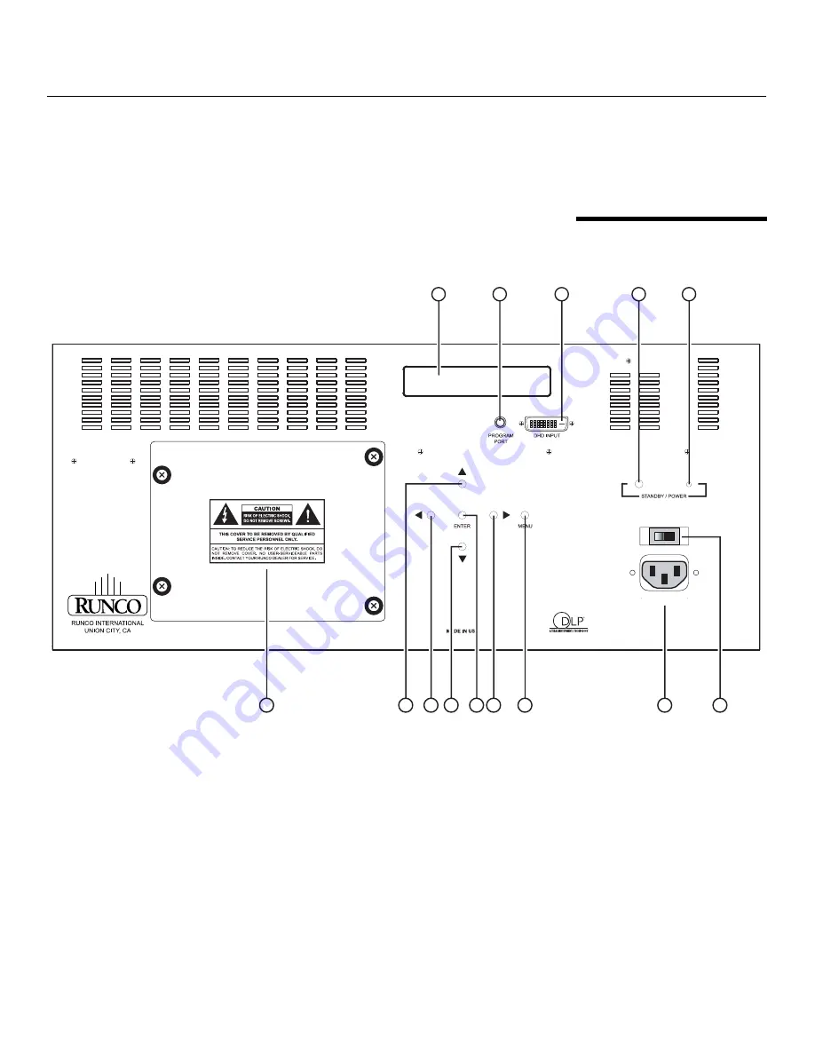 Runco Video Xtreme VX-2c Owner'S Operating Manual Download Page 19