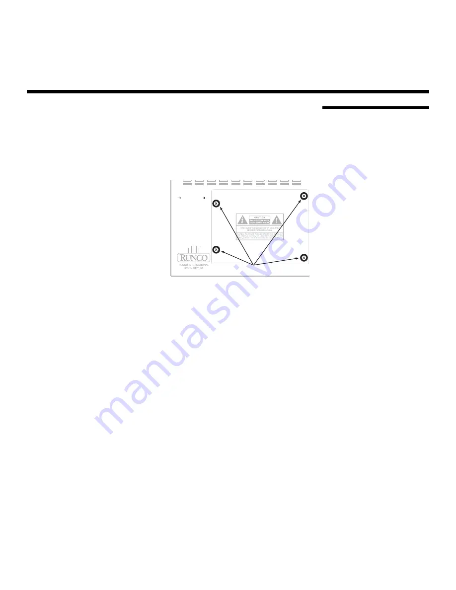 Runco Video Xtreme VX-2c Owner'S Operating Manual Download Page 65