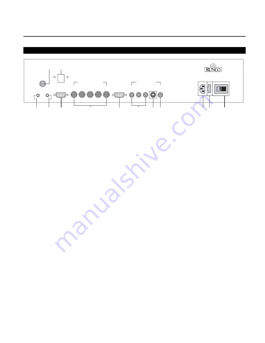 Runco Video Xtreme Owner'S Operating Manual Download Page 83