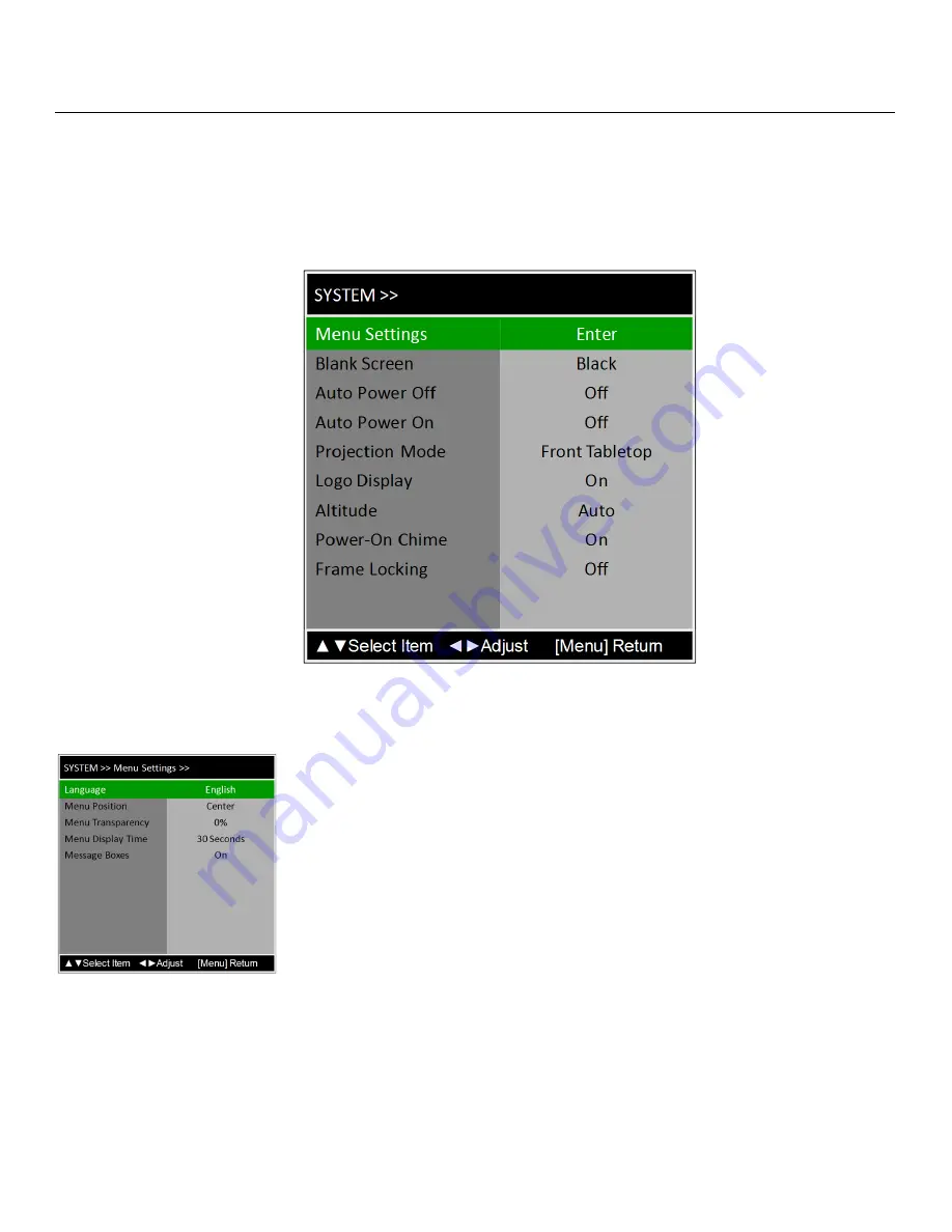 Runco XtremeProjection X-200i Installation & Operation Manual Download Page 84