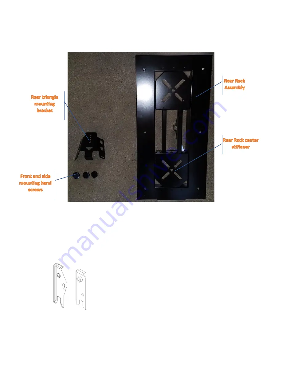 Rungu Rear Rack Скачать руководство пользователя страница 3