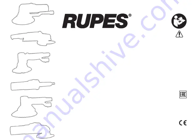 Rupes GL040 Original Operating Instructions Download Page 1