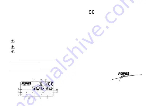 Rupes SM43N Скачать руководство пользователя страница 31