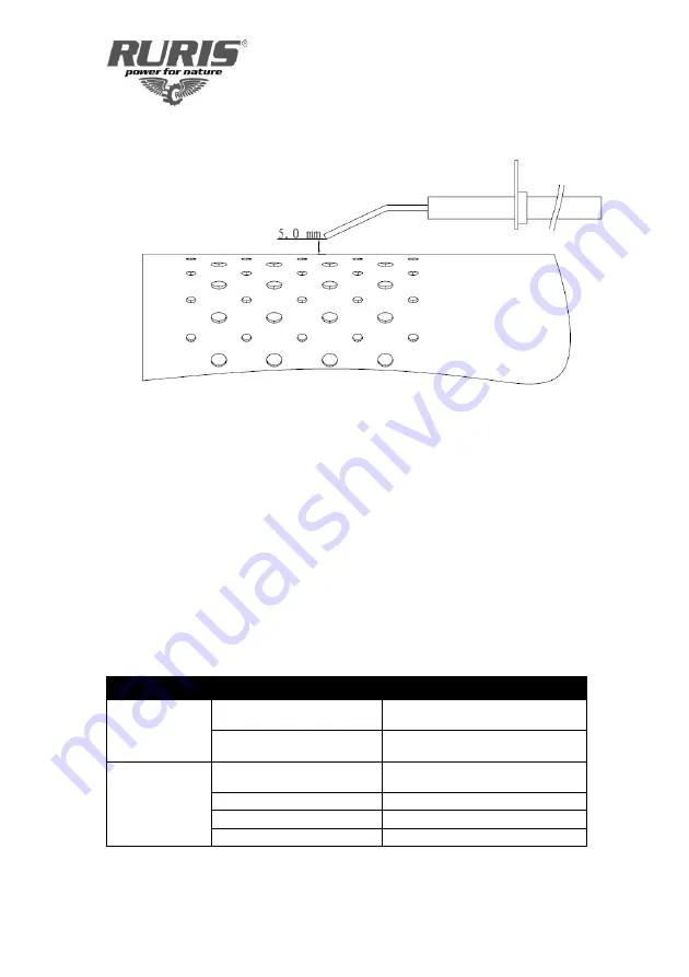 Ruris VULCANO 881 User Manual Download Page 14