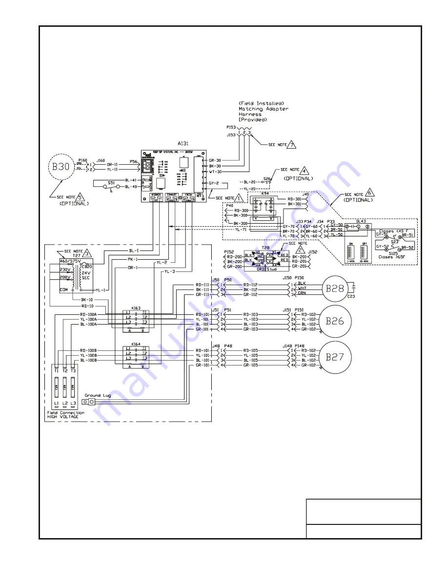 Ruskin RRS Systems YCD Installation Instructions Manual Download Page 7