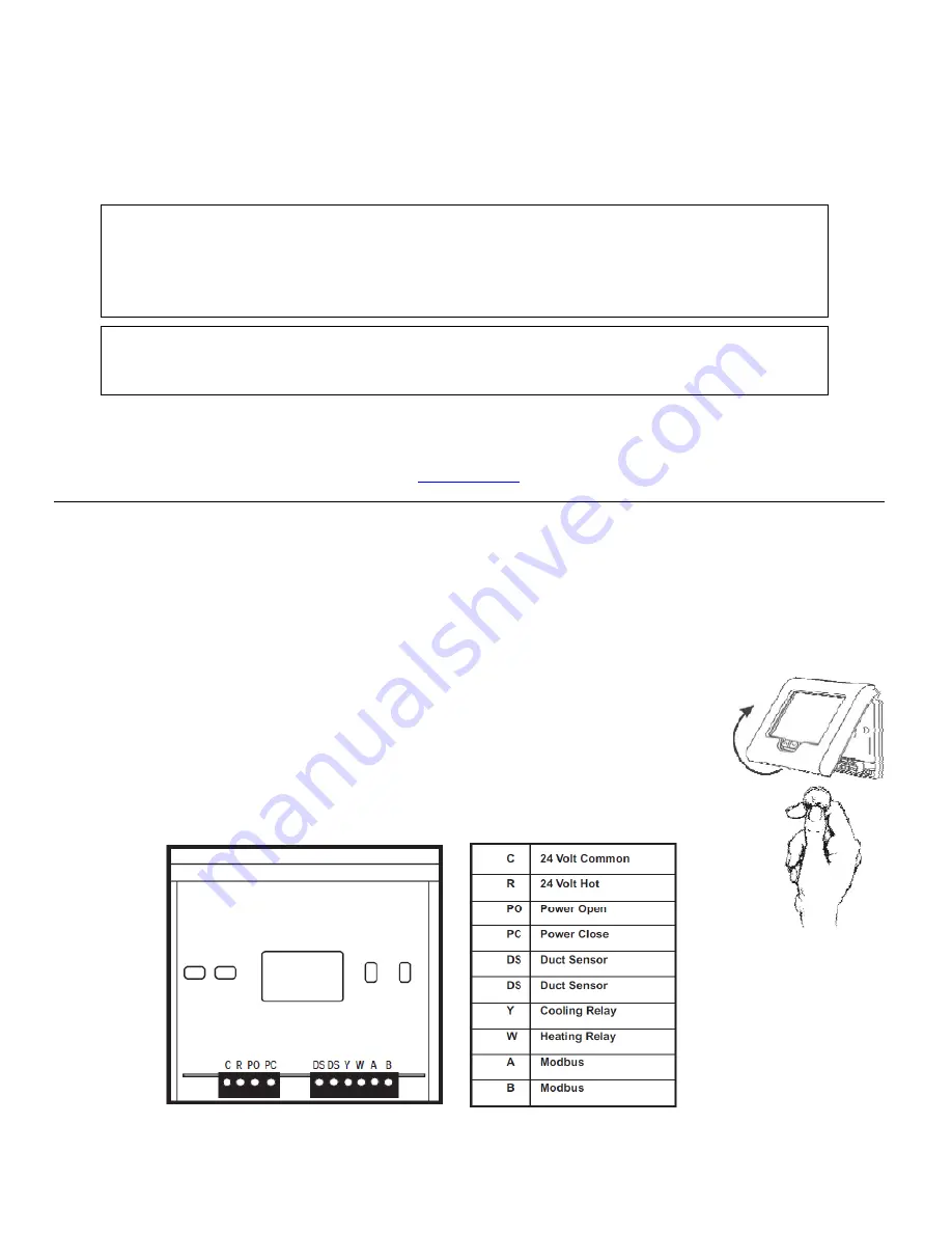 Ruskin Z2000RT Installation & Maintenance Manual Download Page 2