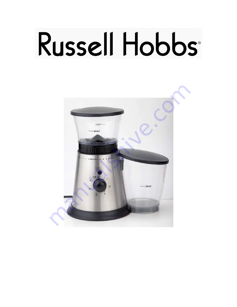 Russell Hobbs 10934 Instructions And Warranty Download Page 1