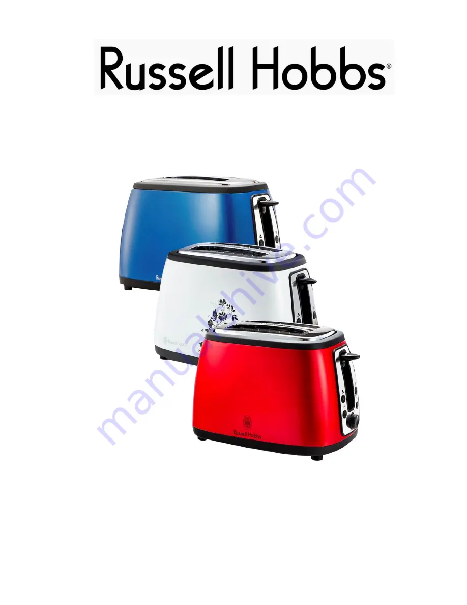 Russell Hobbs 18259SA Instructions And Warranty Download Page 1