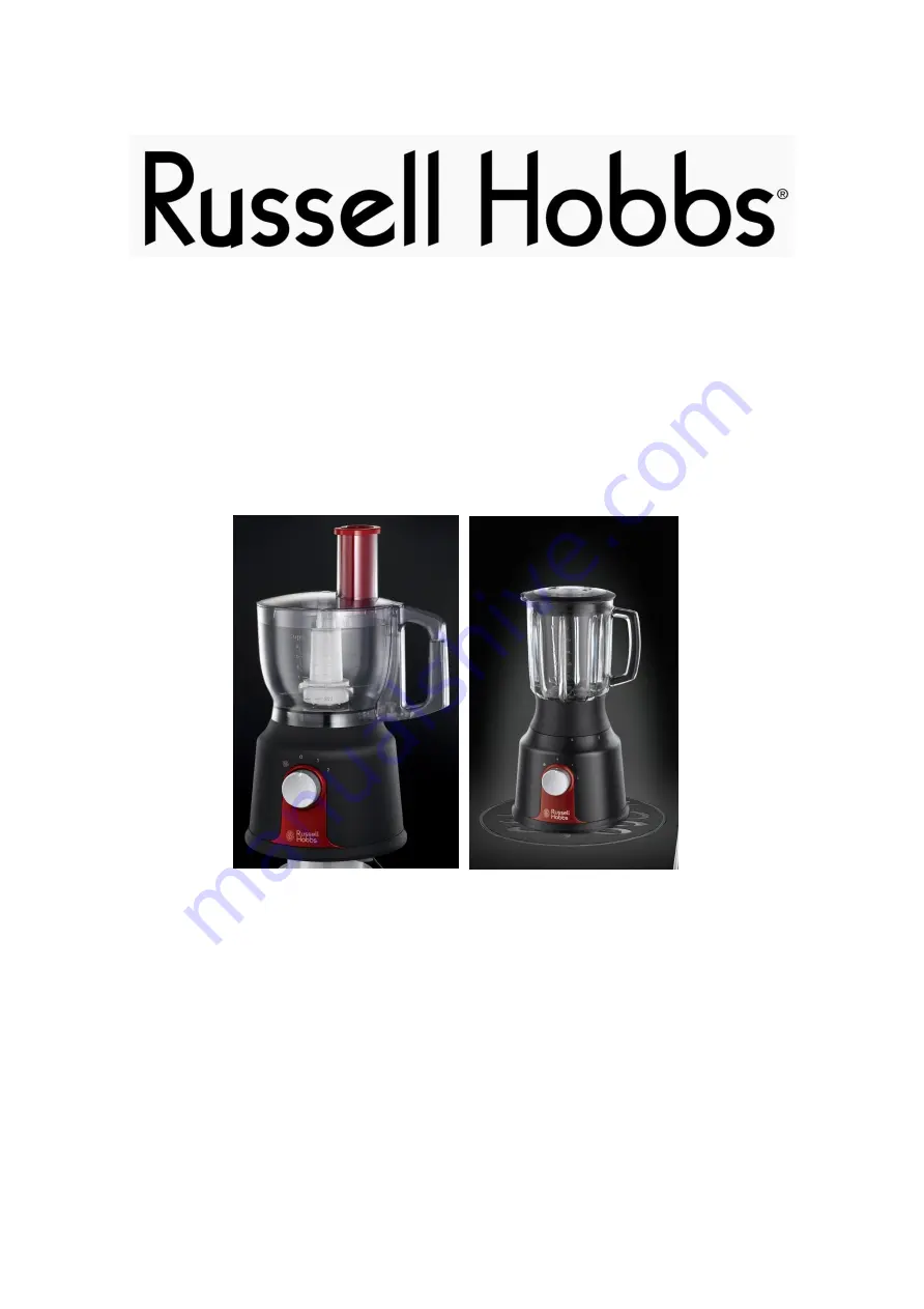 Russell Hobbs 18990 Instructions And Warranty Download Page 1