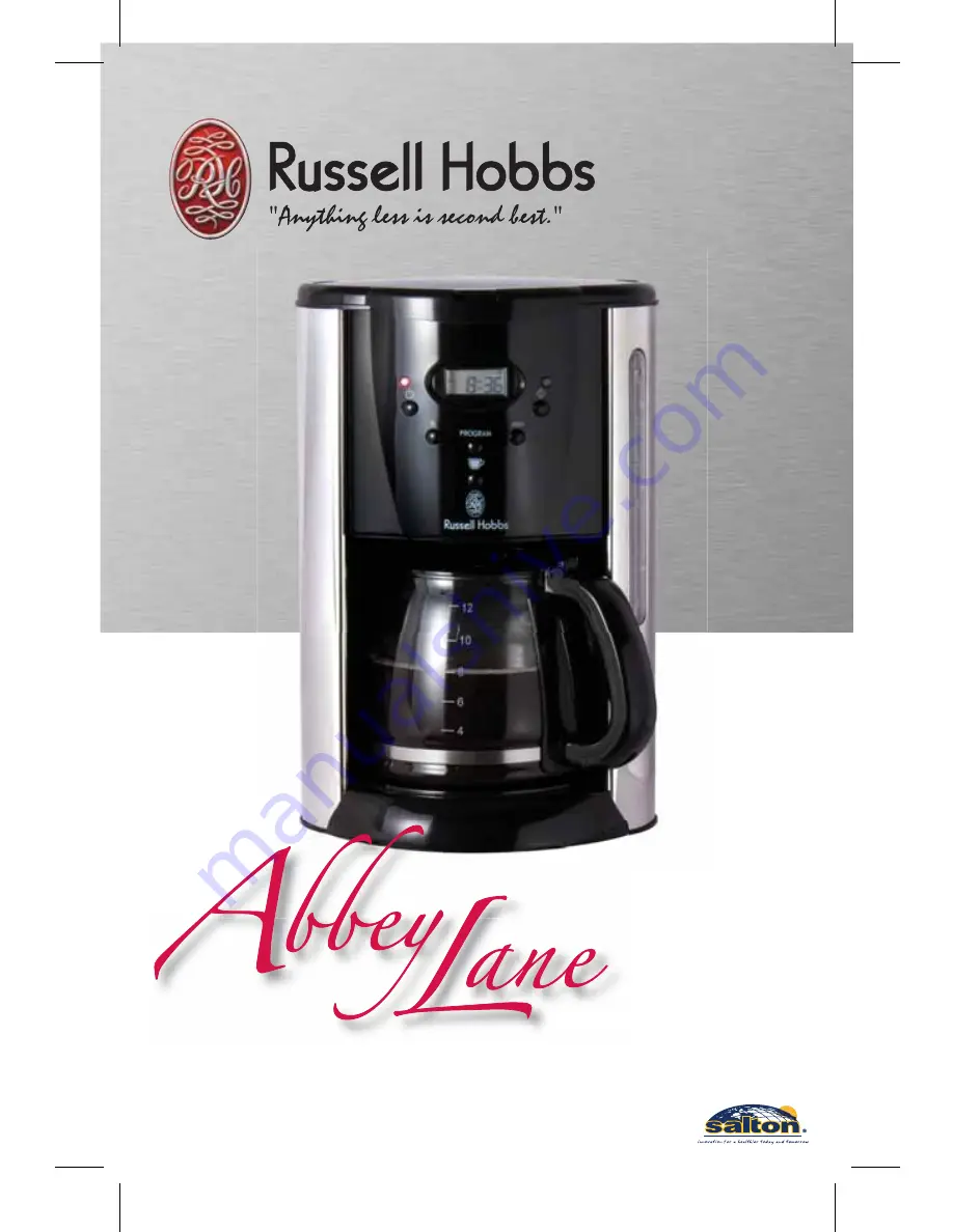 Russell Hobbs Abbey Lane RHG601 Скачать руководство пользователя страница 1